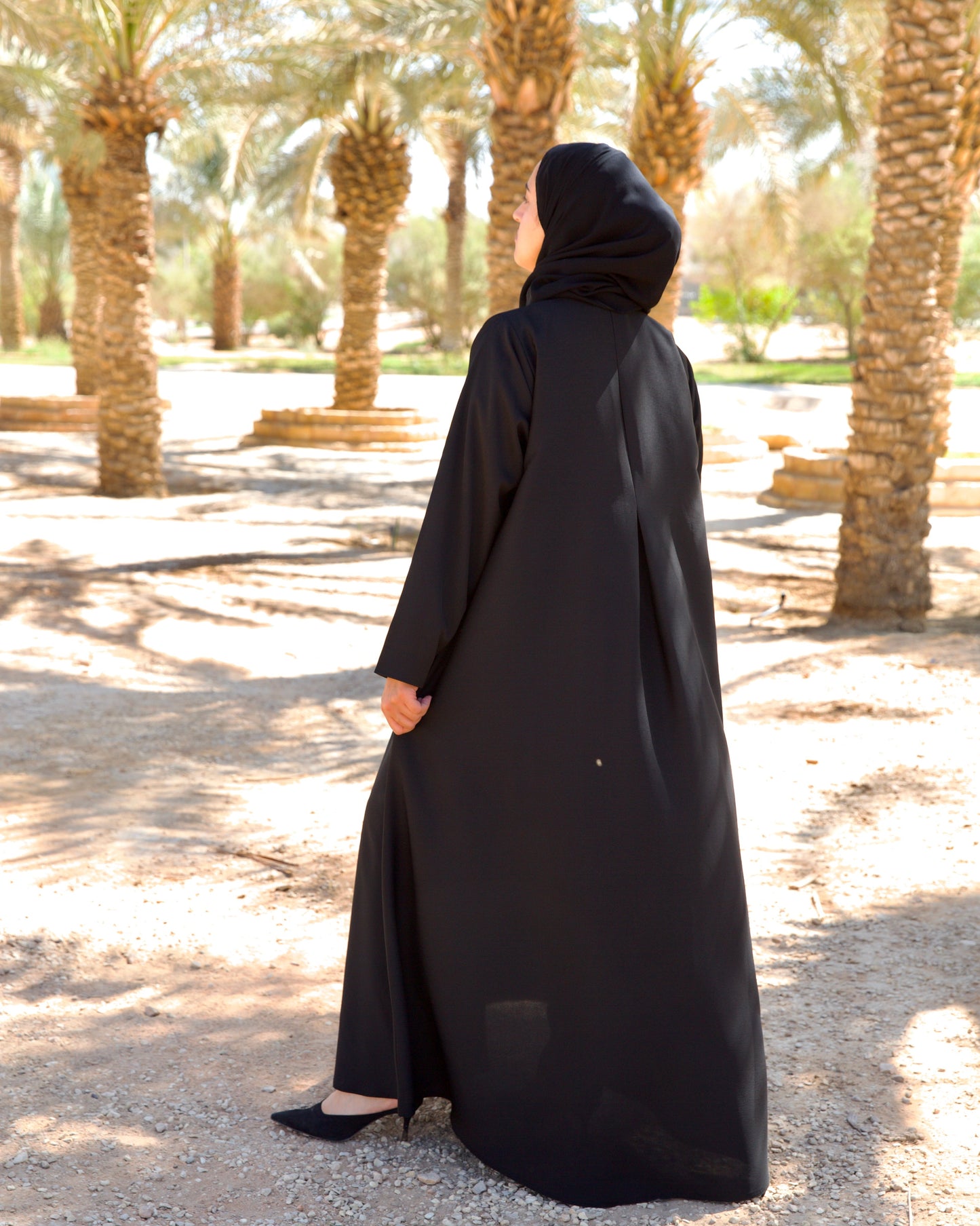 Blazer Abaya - Black