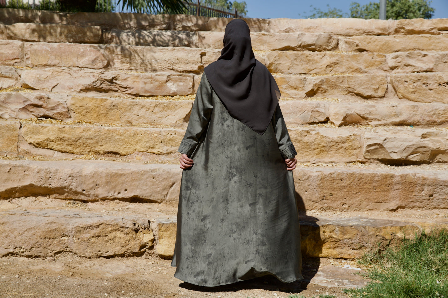 Printed Floral - Deep Olive