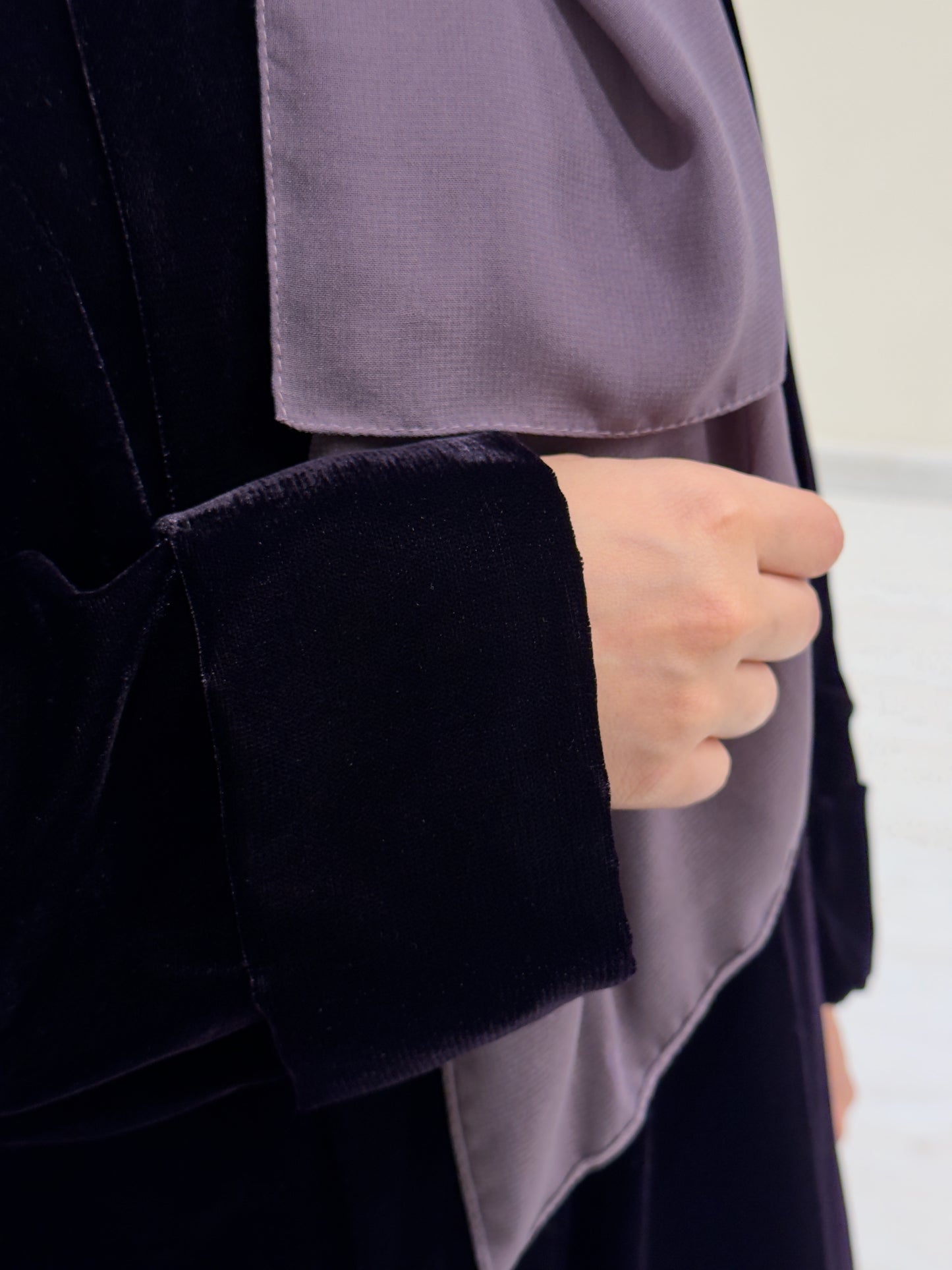 Royal Purple Abaya