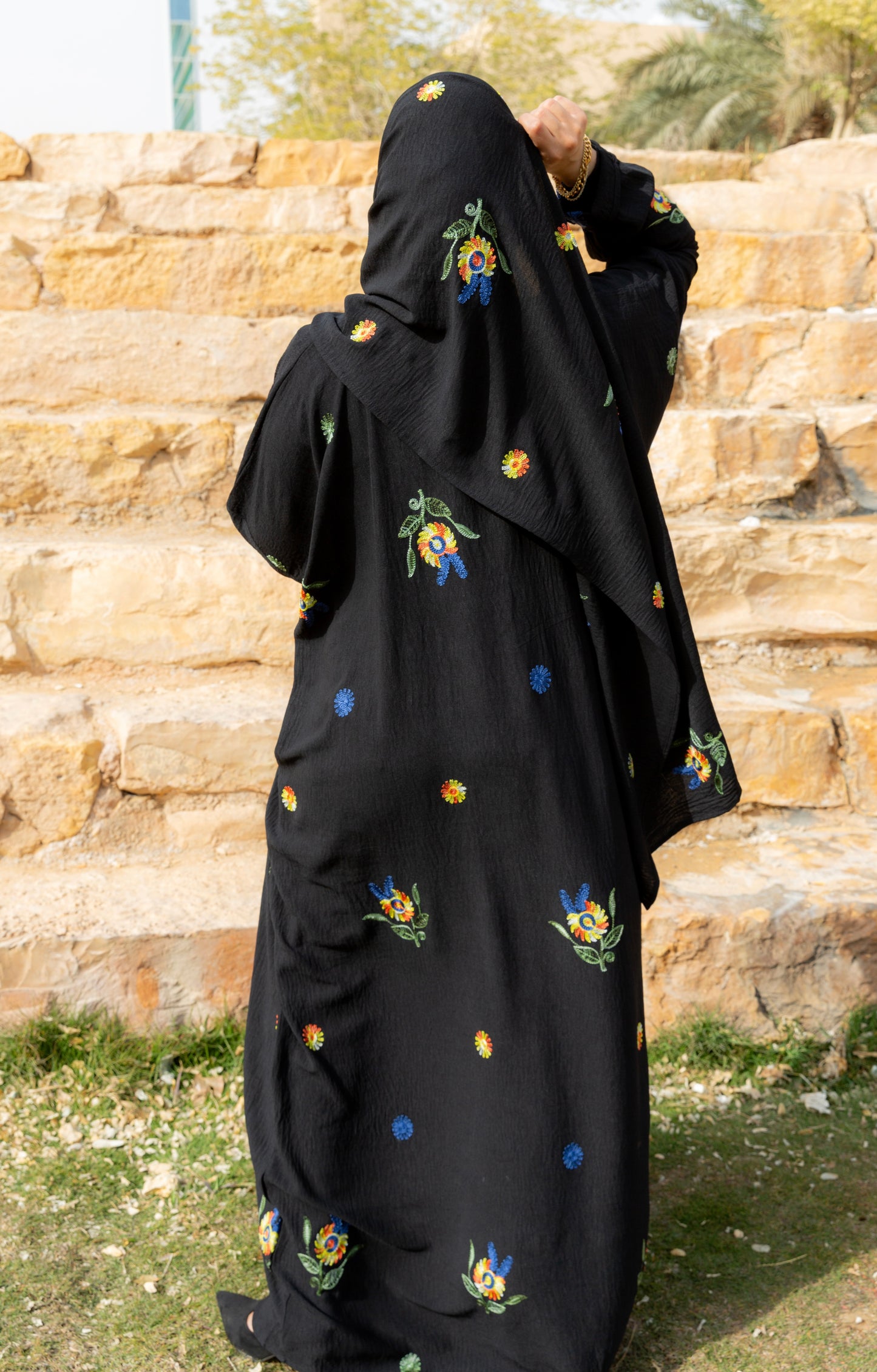 Embroidered Prayer Gown