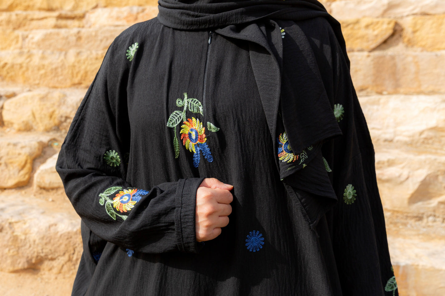 Embroidered Prayer Gown