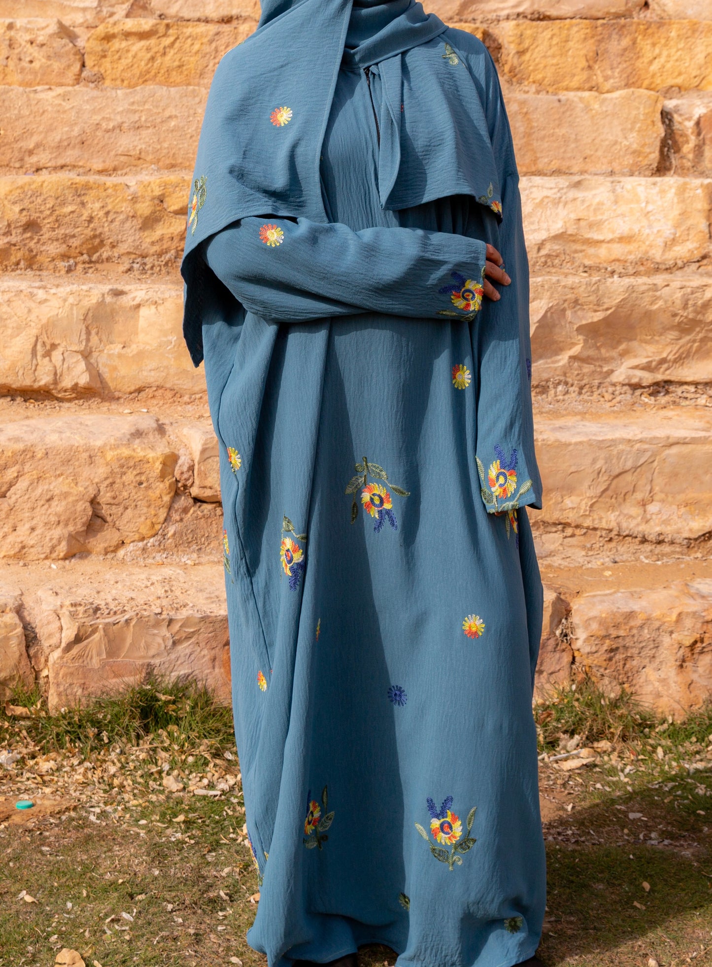 Embroidered Prayer Gown