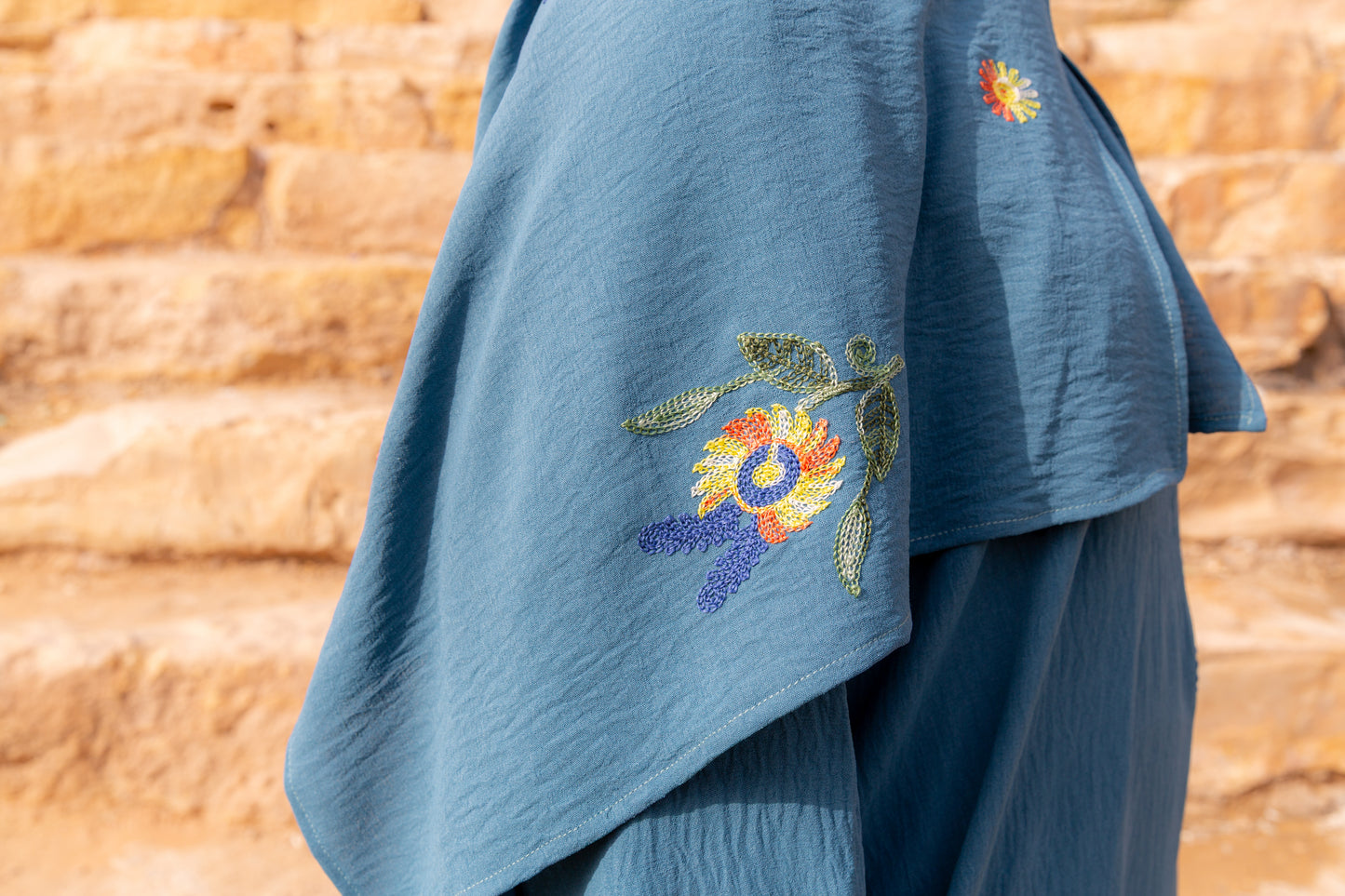 Embroidered Prayer Gown