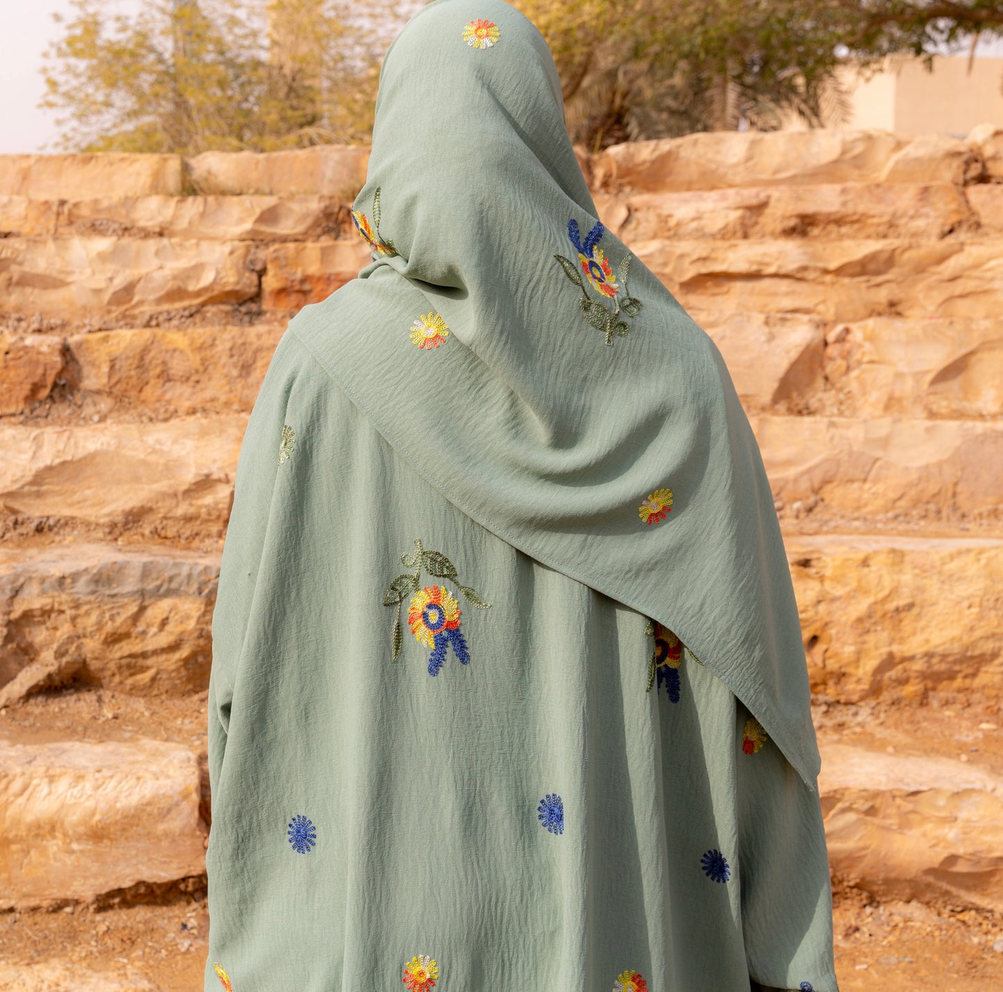 Embroidered Prayer Gown