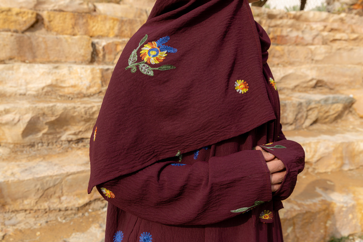 Embroidered Prayer Gown