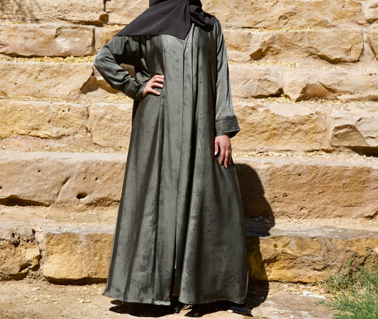 Printed Floral - Deep Olive