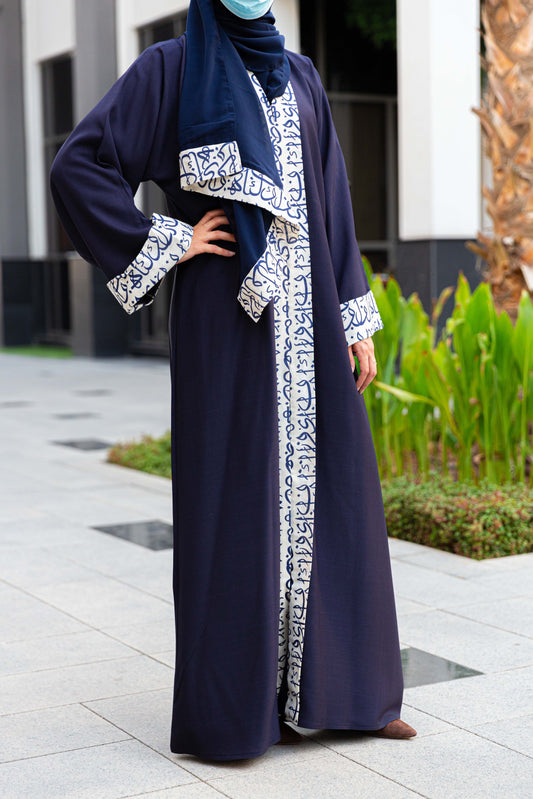 ARABIC CALLIGRAPHY ABAYA