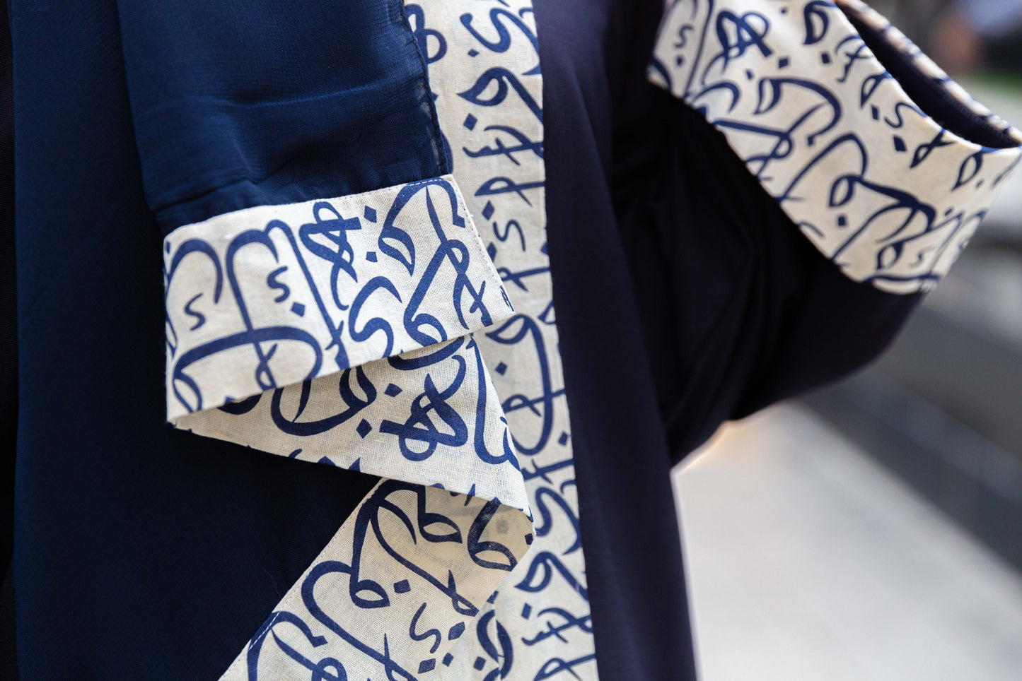 ARABIC CALLIGRAPHY ABAYA