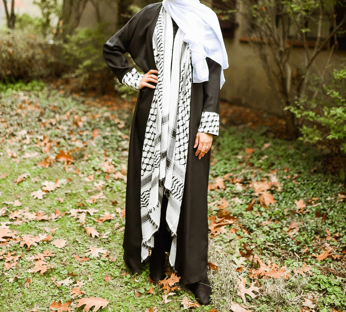 KUFIYAH SHAWL ABAYA