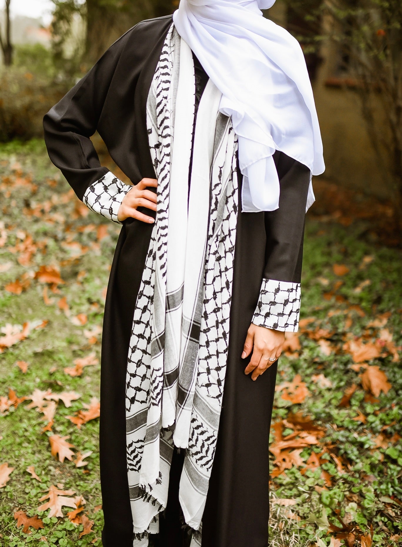 KUFIYAH SHAWL ABAYA