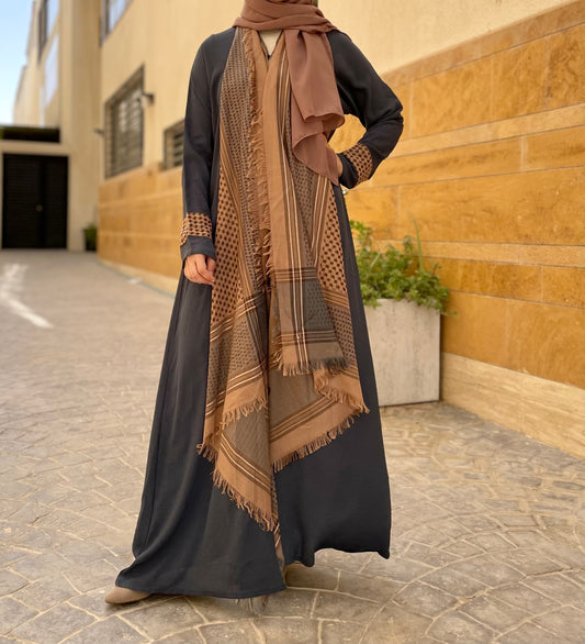 Desert Shawl Abaya